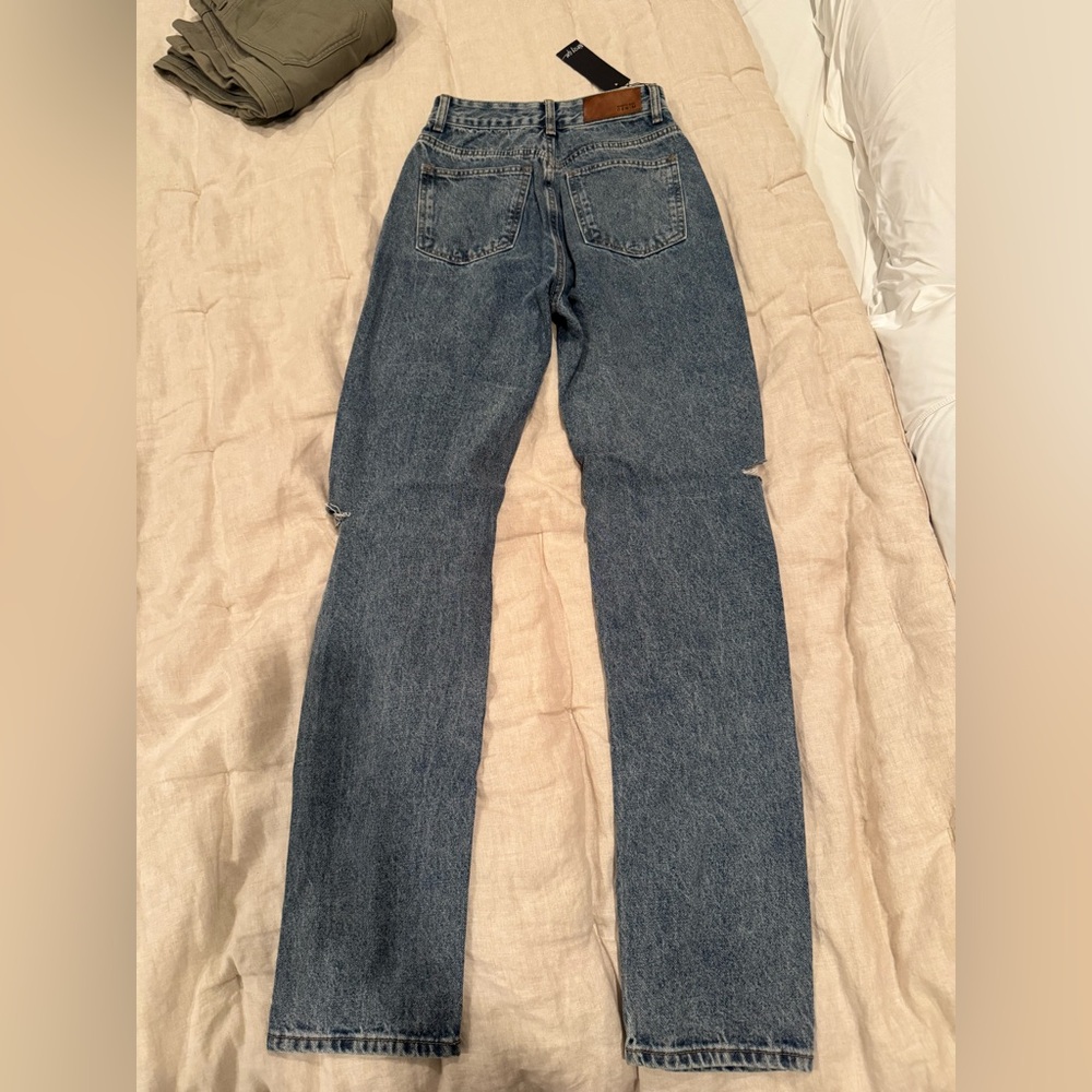 NWTs Nasty Gal Light Blue Denim - Picture 4 of 4